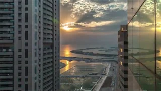 Dubai Marina Timelapse 4K