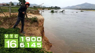 Sạt lở bờ sông mùa mưa bão: Khẩn cấp khắc phục | VTC16