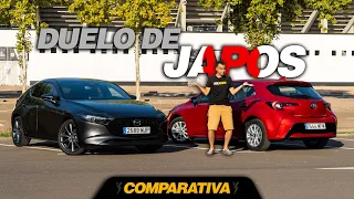 ¿Toyota Corolla 140H o Mazda 3 122 CV? 🇯🇵💪✅️ ¿Cuál elegir? - Comparativa en español | HolyCars TV