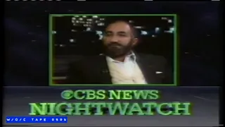 CBS News Nightwatch W/O/C - Dec. 23rd, 1983