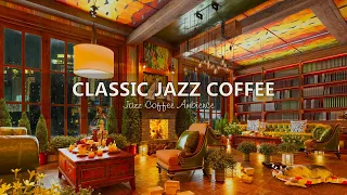 Good Night Jazz Classic Style Coffee Shop With Jazz Music Helps You Sleep 🍂 Jazz Coffee Ambience