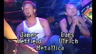 Much Music Interview with Metallica's James & Lars (1998) [TV Broadcast]