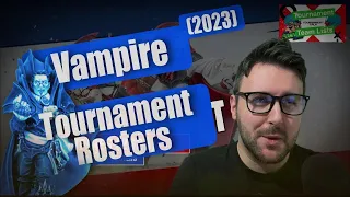 Vampire (2023) Tournament Rosters - Blood Bowl 2020 (Bonehead Podcast)