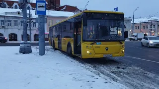 Автобус, 41Б - маршрут (целиком). Ярославль. Вид из кабины. (BusDriver)