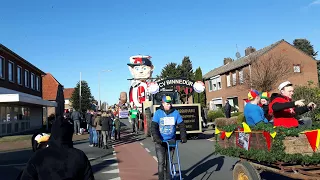 Carnavalsoptocht  Groesbeek ( Breedeweg) 2018