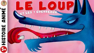 LE LOUP ET LES 7 CHEVREAUX 🐺 Histoires & Contes pour Enfants | Histoire pour Dormir | Livre animé