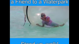 Dana in a Waterpark