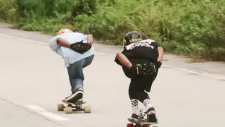 Longboard Downhill Race at San Jose Gensan