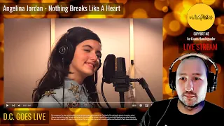Angelina Jordan - Nothing Breaks Like A Heart (Mark Ronson ft Miley Cyrus) | Reaction