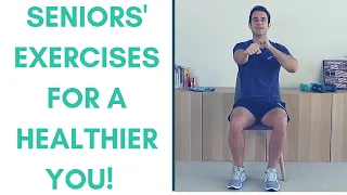 Best Arms, Shoulders and Legs Exercises For Seniors! | Seniors' Chair Exercises | More Life Health