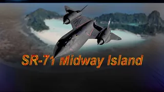 SR-71 takeoff from Midway Island.  1969