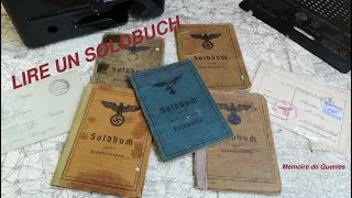 TUTO MILITARIA : Lire un soldbuch