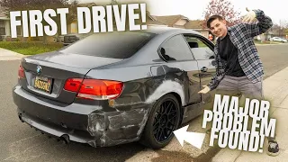 REBUILDING A BMW E92 335I MANUAL! FIRST DRIVE! PART 3!