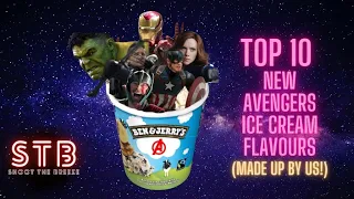 Top 10 Avengers Ice Cream Names (which flavour gets the number 1??)