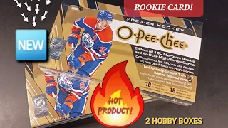 WINNING! 🏒 2023- 24 OPC O-Pee-Chee HOCKEY 2x HOBBY BOX BREAK LOOKING FOR CONNOR BEDARD ROOKIE CARD 🚨