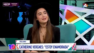 Algo Contigo - Reacción de Catherine Vergnes cuando Gianni le preguntó por su situación sentimental