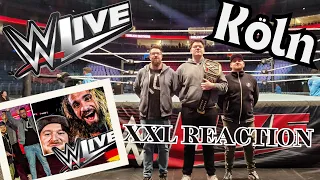 XXL REACTION - STEINI WWE LIVE 2023 VLOG Köln 🔥💪