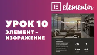 Урок 10. Elementor. Как работать с элементами - изображение и текстовый редактор