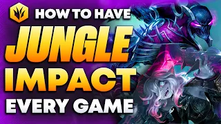 4 UNDERUSED Fundamentals All Junglers Must Use To Climb QUICKLY! (Gain The Ultimate JUNGLE IMPACT!)