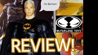 McFarlane Toys DC Multiverse Unmasked Michael Keaton Batman(Target Exclusive) Review