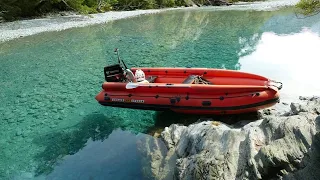 The Dart river in the Solar jetboat