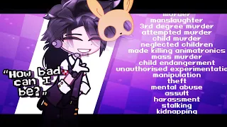 “How bad could I possibly be?„  //  William Afton FT. The missing children | TW in description!!