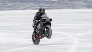 Yamaha R1 Ice Attack again! Stunt on ice. The Zetea Lake Project - Trailer (HD) - Wolves on Ice