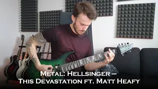 Metal: Hellsinger — This Devastation ft. Matt Heafy of Trivium (Guitar Cover / One Take)