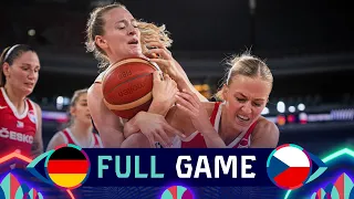 Germany v Czech Republic | Full Basketball Game | FIBA Women's EuroBasket 2023