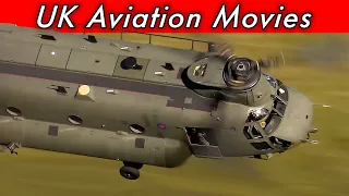 Super low level RAF Chinook