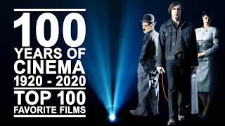 100 YEARS OF CINEMA in 10 Minutes | Top 100 Favorite Films (1920 - 2020)