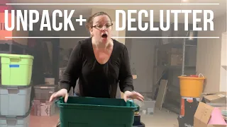 Unpack + Declutter || 3 boxes that have been packed for years!