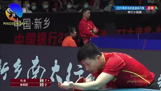 Ma Long vs Hou Yingchao (group C) - Chinese Trial 2021