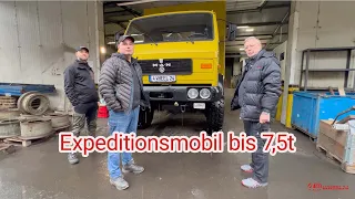 Abgefahren - Roomtour Expeditionsmobil bis 7,5t! MAN / VW G90.