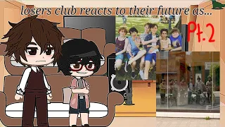 losers club reacts to their future as their actors ~IT + IRL~ (2/2) GLITCHED OUT