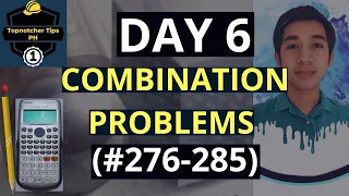 COMBINATION PROBLEMS | 1001 Solved Problems in Engineering Mathematics (DAY 6) #276-#285
