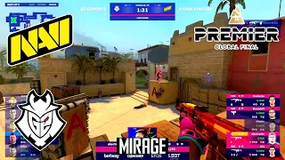 NaVi vs G2 | Map 3 Mirage | BLAST Premier: Global Final 2021