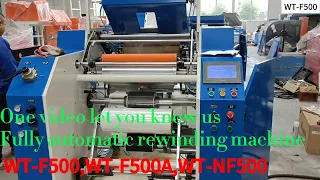 New technology Rewinding Machine,PVC/PE stretch cling film rewinding machine,more stable,Three model