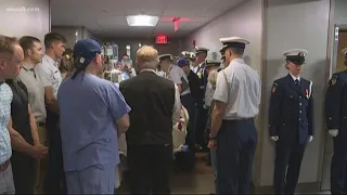 GW Hospital holds honor walk for Coast Guard woman who died in motorcycle accident