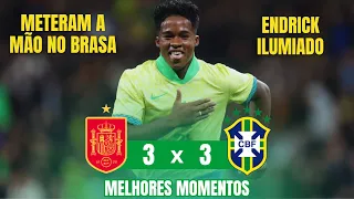 ESPANHA X BRASIL | AMISTOSOS DA SELEÇÃO BRASILEIRA | MELHORES MOMENTOS (26/03/2024)