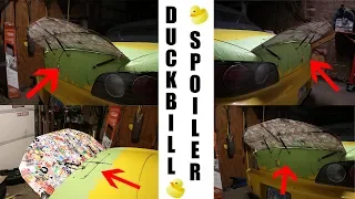DIY Duckbill spoiler