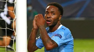 Raheem Sterling shocking open goal miss against Lyon and other famous open goal misses (2020)