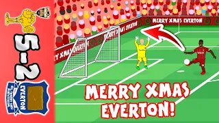 🎄5-2! Merry Christmas Everton!🎄 (Liverpool vs Everton Parody Goals Highlights 2019)