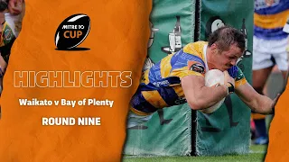 RD 9 HIGHLIGHTS | Waikato v Bay of Plenty (Mitre 10 Cup 2020)