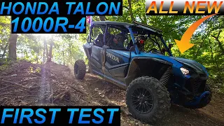 New Honda Talon 1000R-4 First Test Drive and Review