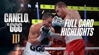 FULL CARD HIGHLIGHTS | Canelo Alvarez vs. Gennadiy 'GGG' Golovkin III