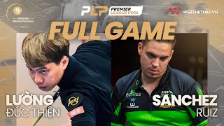 Trận đấu Lường Đức Thiện vs Francisco Sanchez Ruiz | Giải Billiards Premier League Pool 2023