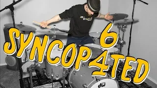 6/4 Syncopated Groove on DRUMS!