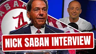 Nick Saban Joins Josh Pate - Exclusive SECMD Interview (Late Kick Cut)