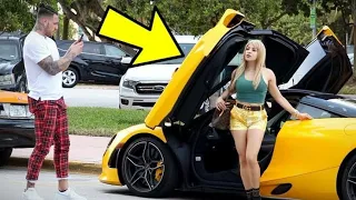 EXPOSING A GOLD DIGGER WITH MY MCLAREN!! 😂😂